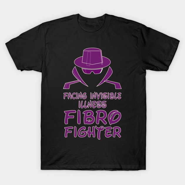 Fibromyalgia Fighter T-Shirt by Fibromyalgia Store